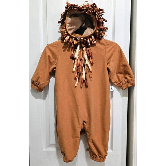 Tom Arma Lion Costume Baby 18M-2T Fleece Halloween Zoo Animal Cub Wizard of Oz